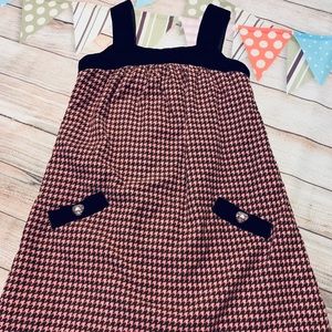 Cute Pink & Brown Plum Pudding Dress